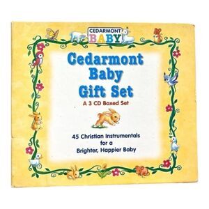 Brand New Cedarmont Christian Baby Gift 3 Disc CD Set
